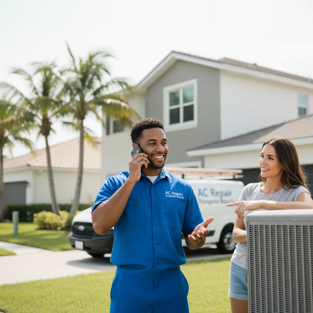 AC Repair Pompano Beach customer support in Hernando